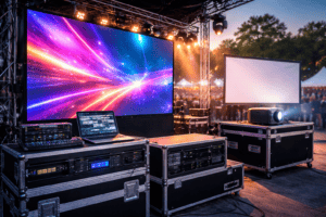 Аренда светодиодного LED-экрана для мероприятий в Алматы