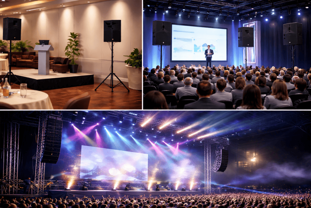 Аренда звукового оборудования для мероприятий